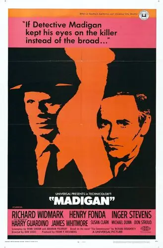 Madigan (1968) Men's Colored T-Shirt - idPoster.com