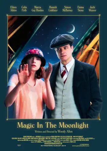 Magic in the Moonlight (2014) Women's Colored T-Shirt - idPoster.com