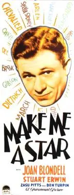 Make Me a Star (1932) White T-Shirt - idPoster.com