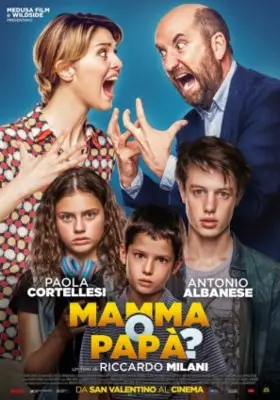 Mamma o papa (2017) Kitchen Apron - idPoster.com