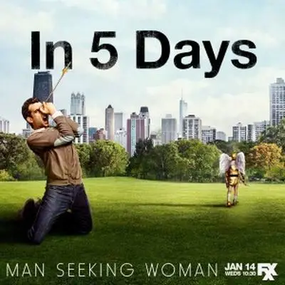Man Seeking Woman (2015) Men's Colored T-Shirt - idPoster.com