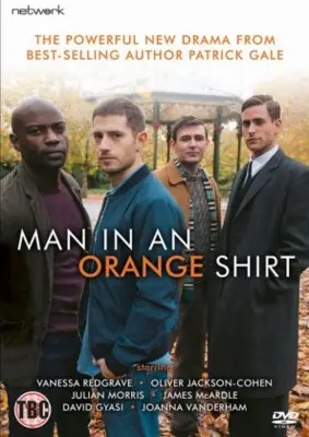 Man in an Orange Shirt (2017) Men's Colored Hoodie - idPoster.com