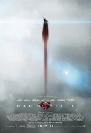 Man of Steel (2013) Men's Colored T-Shirt - idPoster.com