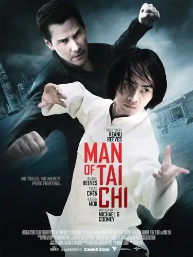 Man of Tai Chi (2013) White T-Shirt - idPoster.com