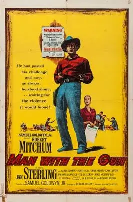 Man with the Gun (1955) White Tank-Top - idPoster.com