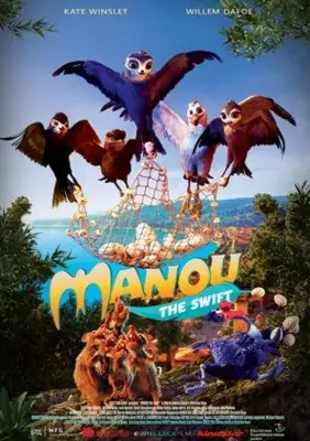 Manou the Swift (2019) Men's Colored Hoodie - idPoster.com