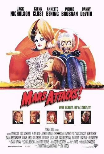 Mars Attacks! (1996) Fridge Magnet picture 805191
