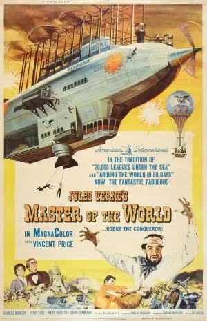 Master of the World (1961) Men's Colored  Long Sleeve T-Shirt - idPoster.com