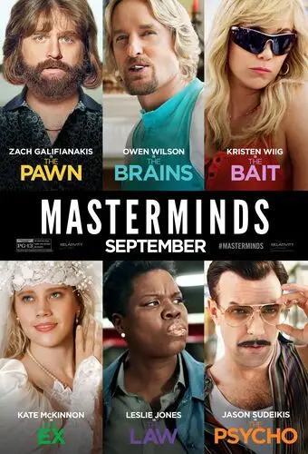 Masterminds (2016) Tote Bag - idPoster.com