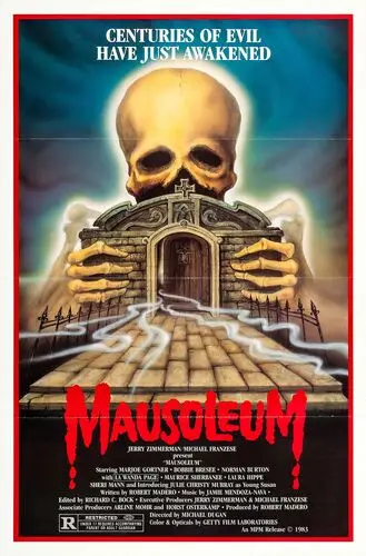 Mausoleum (1983) White T-Shirt - idPoster.com