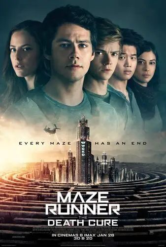 Maze Runner The Death Cure (2018) Drawstring Backpack - idPoster.com