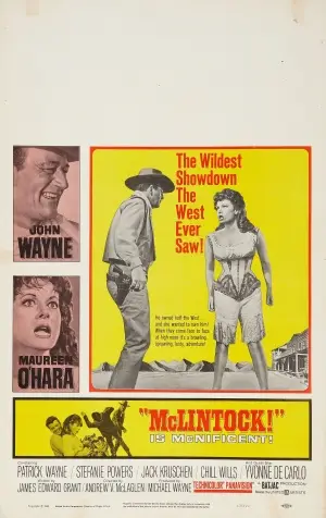 McLintock! (1963) White T-Shirt - idPoster.com