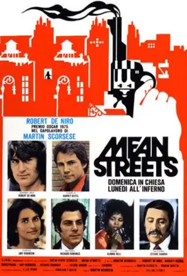 Mean Streets (1973) Women's Colored T-Shirt - idPoster.com