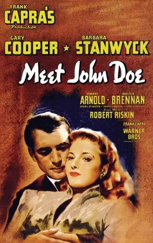 Meet John Doe (1941) White T-Shirt - idPoster.com