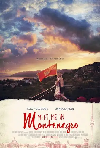 Meet Me in Montenegro (2015) White Tank-Top - idPoster.com