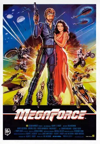 Megaforce (1982) White T-Shirt - idPoster.com