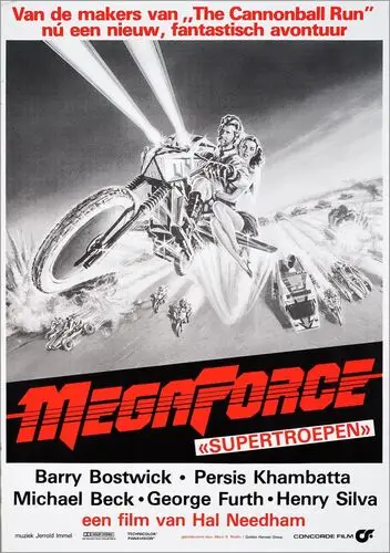 Megaforce (1982) Women's Colored  Long Sleeve T-Shirt - idPoster.com