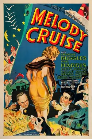 Melody Cruise (1933) Men's Colored  Long Sleeve T-Shirt - idPoster.com
