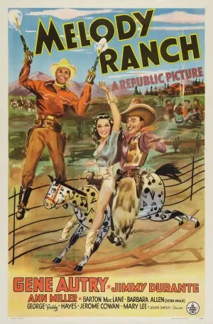 Melody Ranch (1940) Drawstring Backpack - idPoster.com