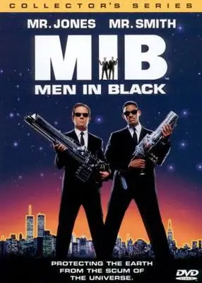 Men In Black (1997) White T-Shirt - idPoster.com