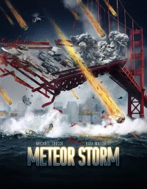 Meteor Storm (2010) Drawstring Backpack - idPoster.com