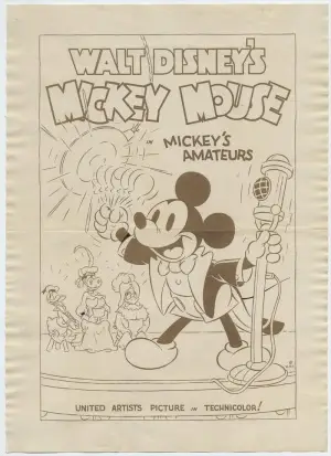 Mickey's Amateurs (1937) Men's Colored T-Shirt - idPoster.com