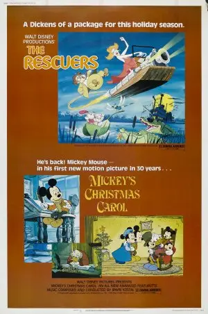 Mickey's Christmas Carol (1983) White T-Shirt - idPoster.com