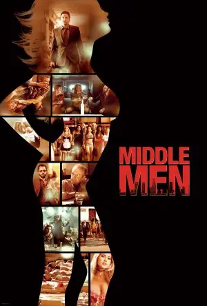 Middle Men (2009) Women's Colored  Long Sleeve T-Shirt - idPoster.com