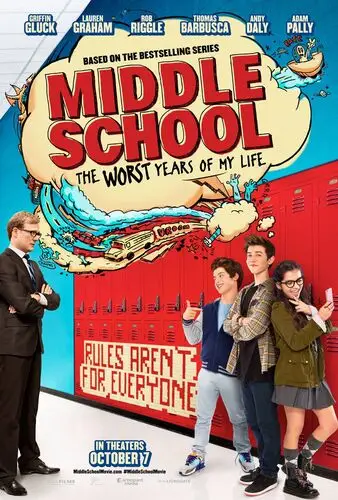 Middle School The Worst Years of My Life (2016) Protected Face mask - idPoster.com