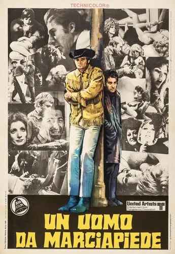 Midnight Cowboy (1969) Women's Colored T-Shirt - idPoster.com