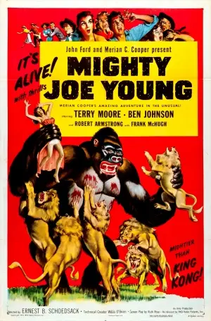 Mighty Joe Young (1949) Men's Colored Hoodie - idPoster.com