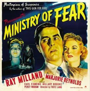 Ministry of Fear (1944) Men's Colored  Long Sleeve T-Shirt - idPoster.com