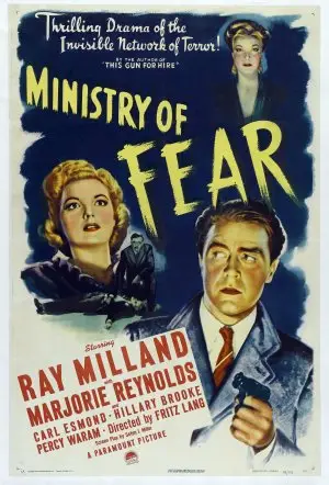 Ministry of Fear (1944) White T-Shirt - idPoster.com