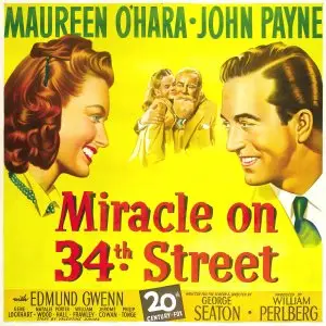 Miracle on 34th Street (1947) White T-Shirt - idPoster.com