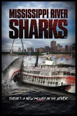 Mississippi River Sharks (2017) White T-Shirt - idPoster.com