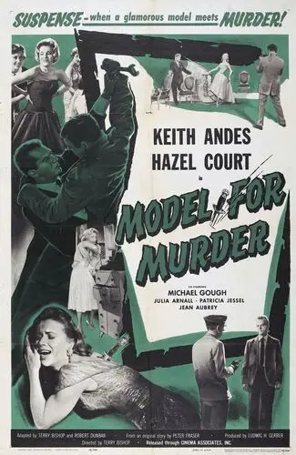 Model for Murder (1959) White T-Shirt - idPoster.com