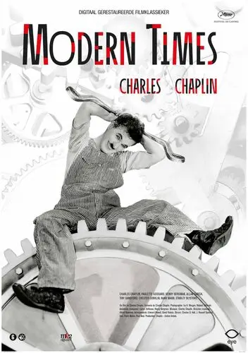 Modern Times (1936) White Tank-Top - idPoster.com