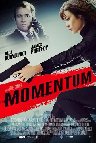 Momentum (2015) White T-Shirt - idPoster.com