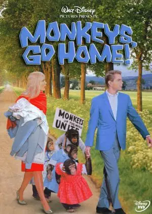Monkeys, Go Home (1967) Men's Colored  Long Sleeve T-Shirt - idPoster.com