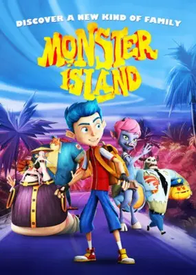 Monster Island (2017) Men's Colored Hoodie - idPoster.com