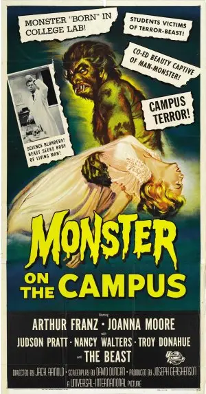 Monster on the Campus (1958) Women's Colored Tank-Top - idPoster.com