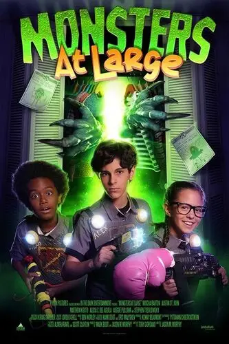 Monsters at Large (2018) White Tank-Top - idPoster.com