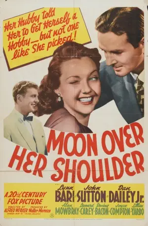 Moon Over Her Shoulder (1941) Women's Colored Hoodie - idPoster.com