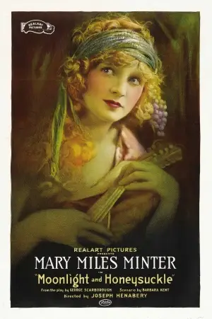 Moonlight and Honeysuckle (1921) Women's Colored Tank-Top - idPoster.com