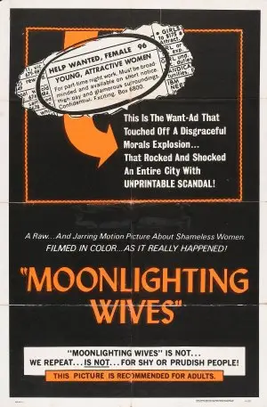 Moonlighting Wives (1966) Women's Colored  Long Sleeve T-Shirt - idPoster.com