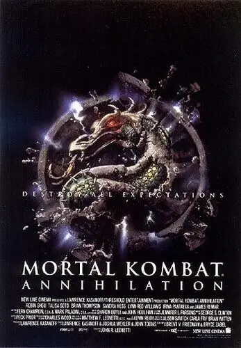 Mortal Kombat Annihilation (1997) Women's Colored Tank-Top - idPoster.com