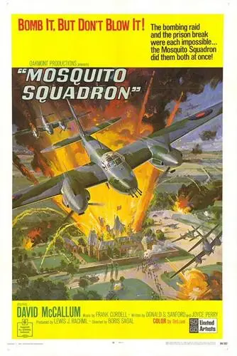 Mosquito Squadron (1969) Drawstring Backpack - idPoster.com