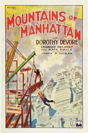 Mountains of Manhattan (1927) Kitchen Apron - idPoster.com