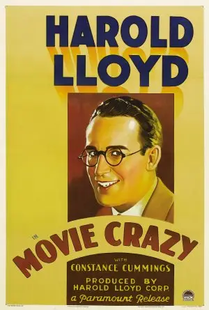 Movie Crazy (1932) Drawstring Backpack - idPoster.com