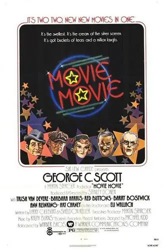 Movie Movie (1978) Men's Colored Hoodie - idPoster.com
